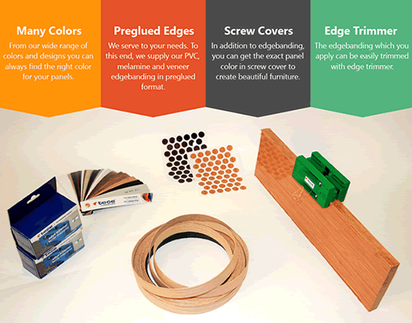 Complete solution for edgebanding processing